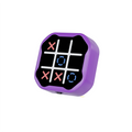 Tic-Tac-Toe Game Puzzle Purple